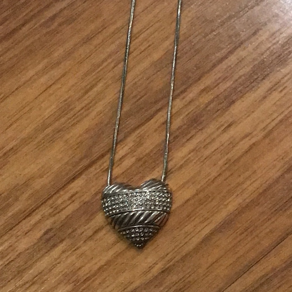 Brighton Necklace Silver Heart Necklace